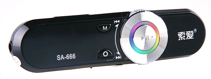 mp3/mp4 索爱mp3/mp4 索爱sa-666mp3播放器(黑色/4g)简介