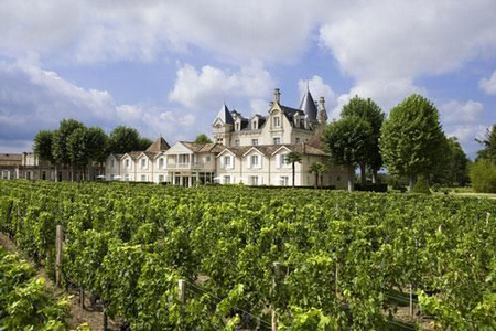 法国波尔多,一座古老的成,阳光的眷顾,使她变成了葡萄庄园,葡萄酒