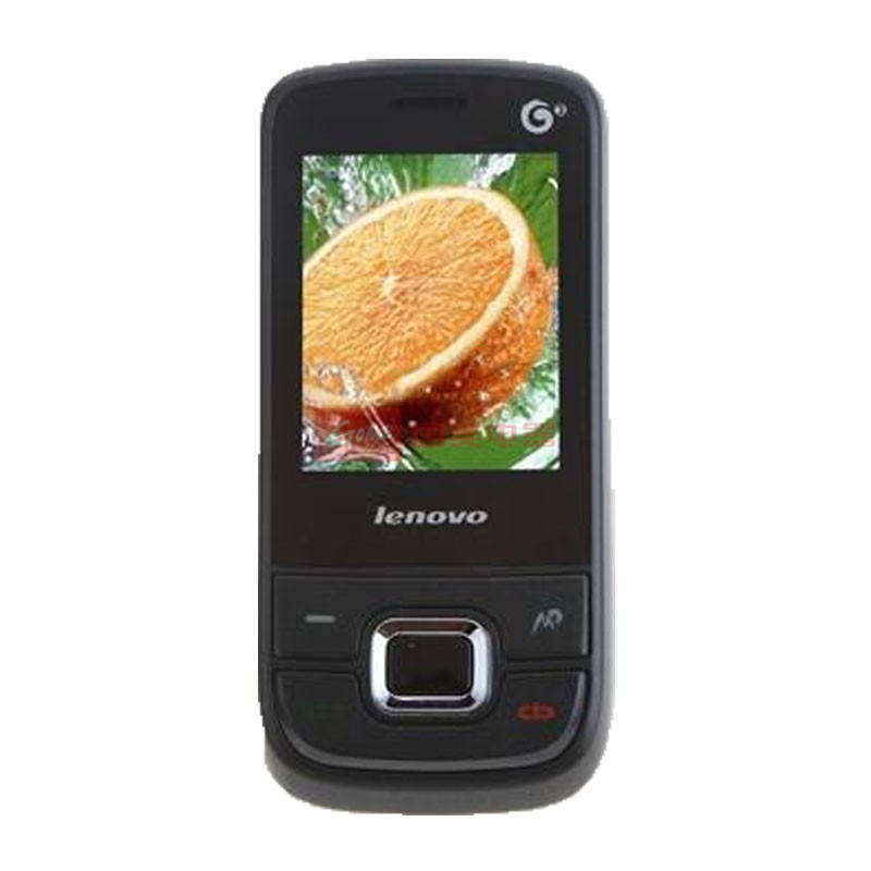 联想td100 时尚滑盖 移动3g手机 高品质mp3 学生备用机 (黑银色)