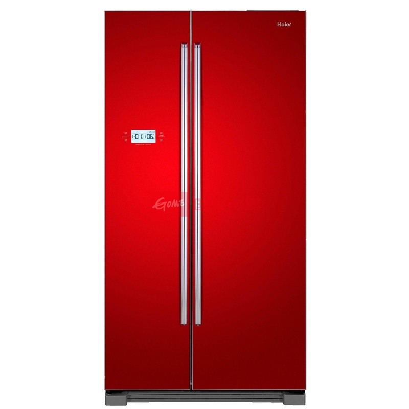 海尔(haier)bcd-649wacz 649升变频压缩机对开门冰箱(红色)