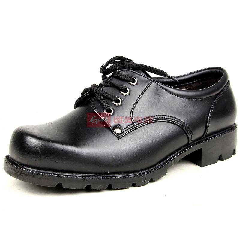 3514神行太保经典战士皮鞋02士兵皮鞋(黑色 42)