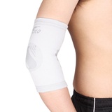 圣蓝戈/Socko 健身篮球乒乓羽毛球保暖防关节炎运动护具护臂护手肘护肘T110(灰 XL)