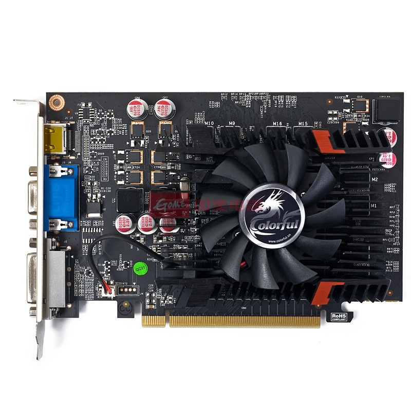 七彩虹七彩虹 630 黄金版 d3 1024m显卡