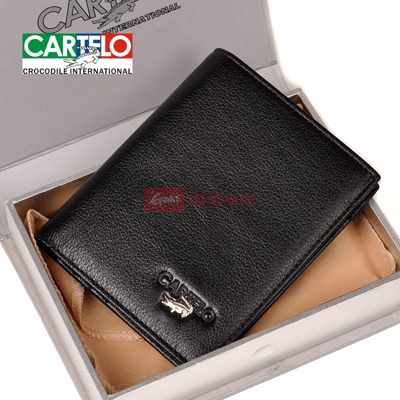 卡帝乐鳄鱼cartelo女士长款票夹钱包亮面牛皮642-510476-2