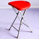 尚品居庭 精品塑料面折凳子 折叠椅 D20(红色)