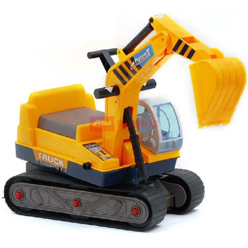 金星达265童车 宝宝大号挖土机升级版 可骑可坐 儿童玩具挖掘机仿真