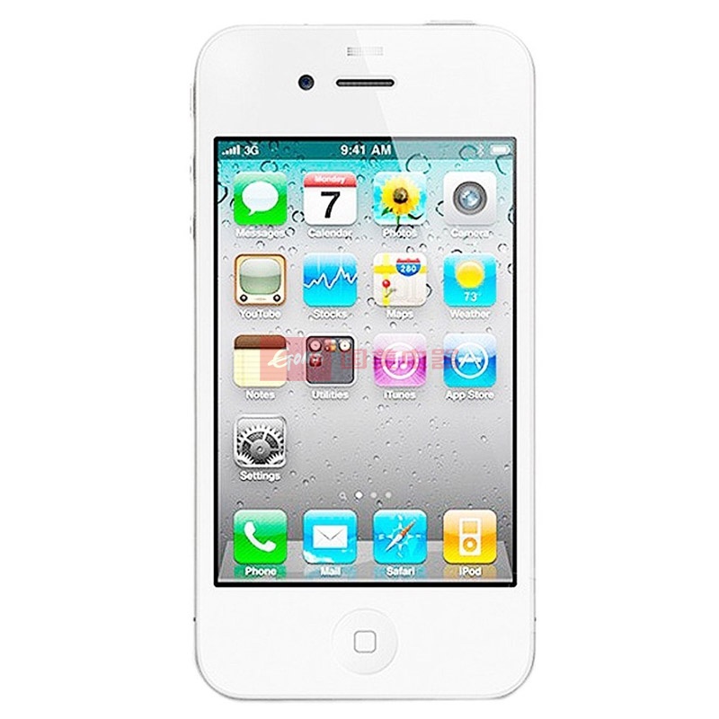 苹果(apple)iphone 4 8g版 3g手机(白色)wcdma/gsm(白)