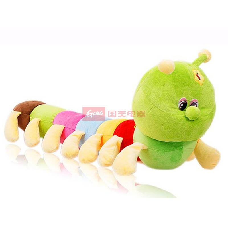 【庐星娃娃玩具80cm图片】超可爱七彩毛毛虫千年虫 布娃娃 毛绒玩具