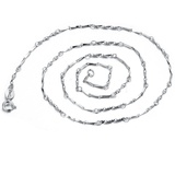 Lux-women-925银项链-旋转瓜子链LW11080701623