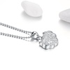 Lux-women-925银镶锆石吊坠-幸福LW12030802636(赠项链)