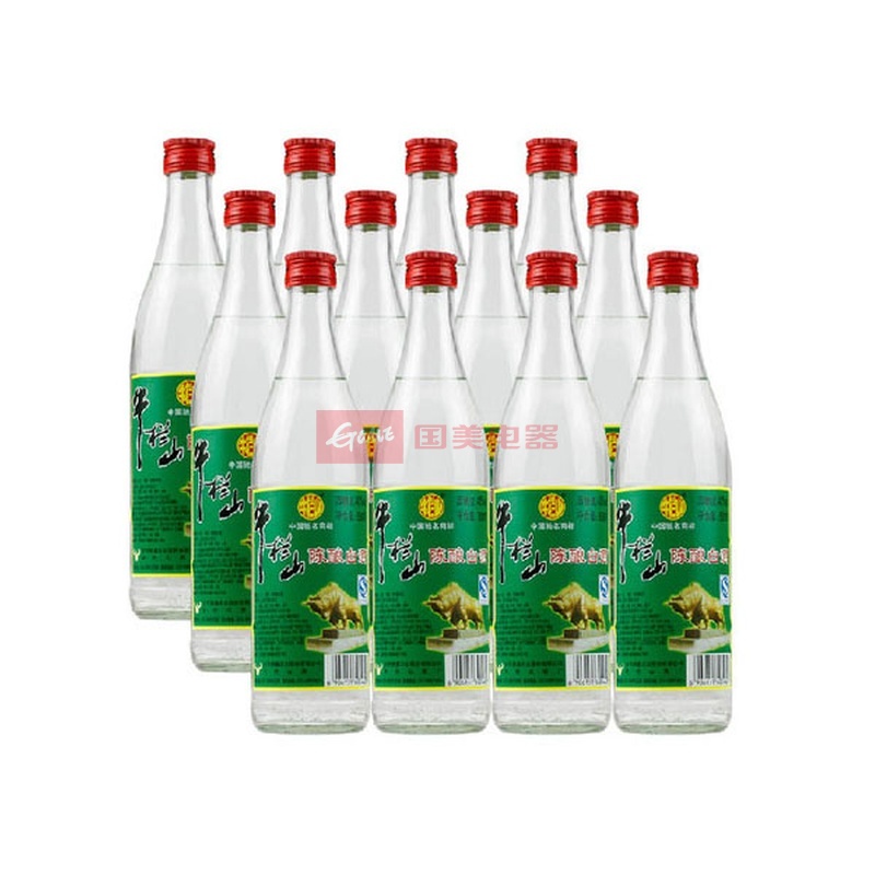 也淘酒 牛栏山陈酿 白牛二 白酒42度 500ml整箱