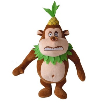 熊出没 熊大 熊二 光头强毛绒玩具 公仔 布娃娃 玩偶(45cm齐齐国王)