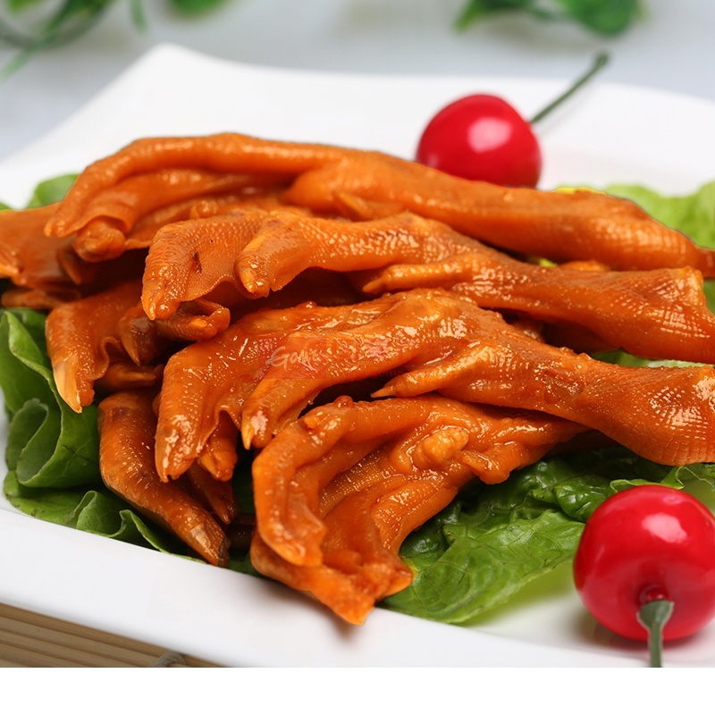 冠成 大鸭掌 酱卤味 散称称重 大鸭掌 500g