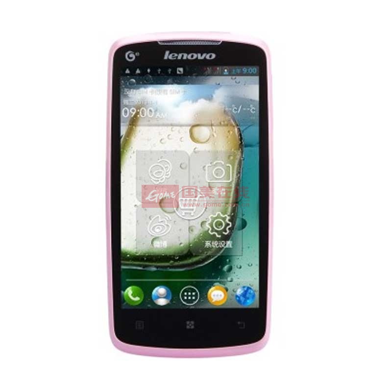 联想(lenovo)a630t 3g手机 td-scdma/gsm 双卡双待(粉色 标配)