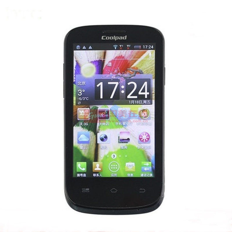 酷派(coolpad)7235 3g手机 wcdma/gsm 双核
