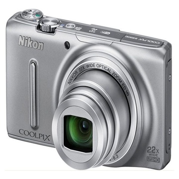 尼康nikoncoolpixs9500数码相机1800万像素3英寸屏22倍白色