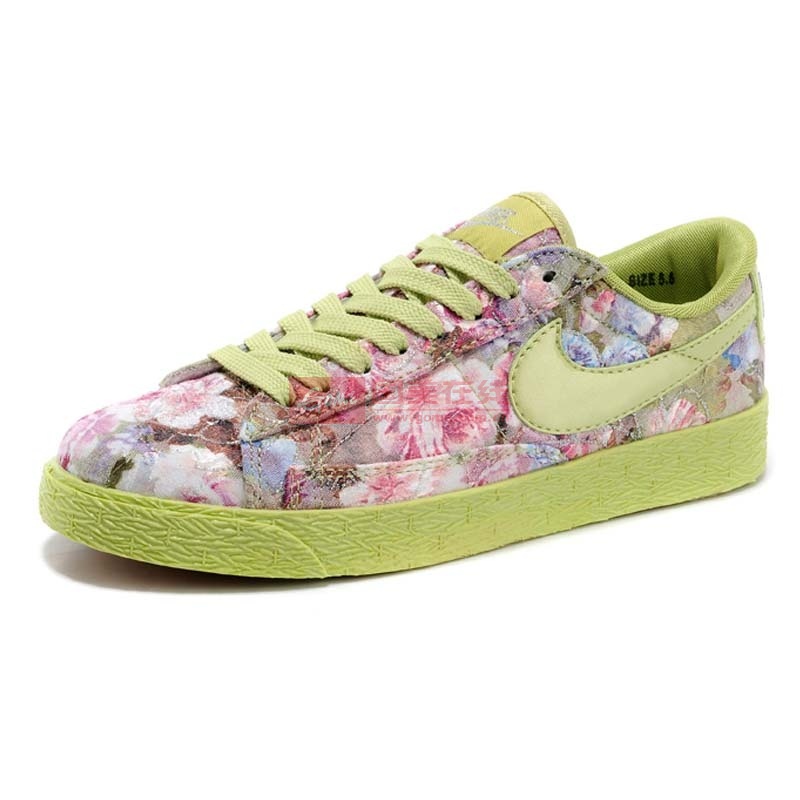 【休闲鞋/板鞋图片】nike耐克开拓者低帮板鞋印花帆布女鞋刺绣鞋休闲