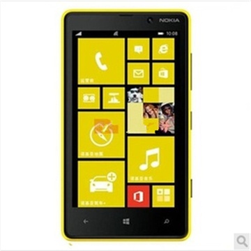 诺基亚(NOKIA)Lumia820 正品行货 WCDMA/GSM 3G智能手机(黑色)(黄色)