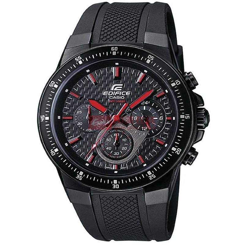 正品卡西欧 casio男表 edifice系列时尚运动橡胶带石英男表ef-552pb