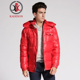 凯德申 男士超高充绒量加厚羽绒服 百搭休闲保