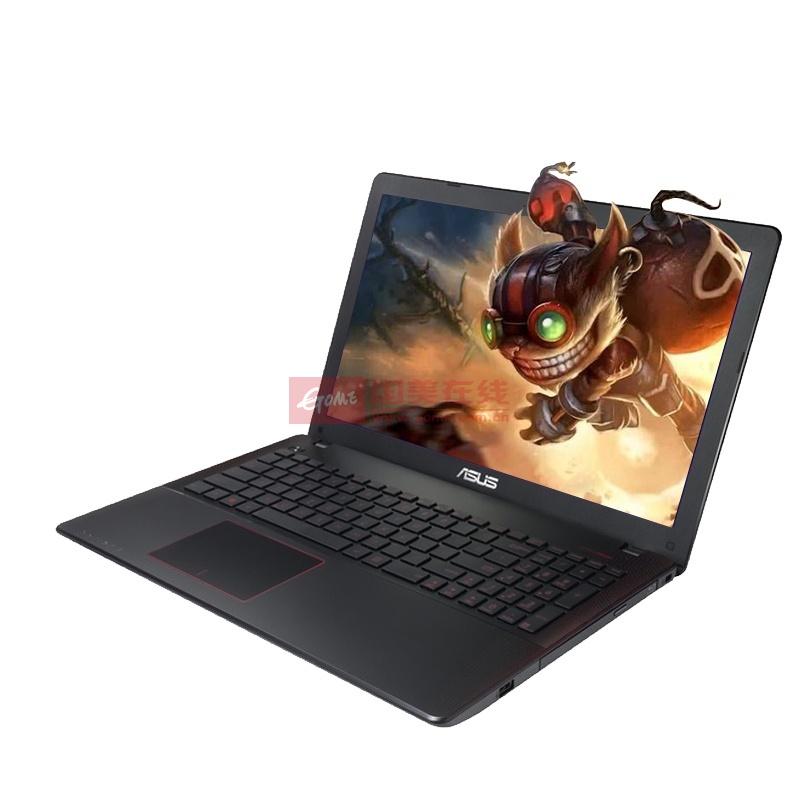 华硕asusfx50jk4200红色玛雅图腾笔记本电脑i54200h156英寸4g1tb850m