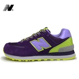 Newbarlun 纽巴伦跑步鞋时尚潮流女鞋 N字鞋 574复古鞋糖果系列(糖果紫/WNB574TGZ 38)
