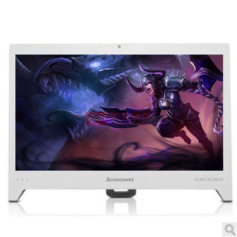联想(lenovo)c245 18.5英寸一体电脑 e1/2g/500g/集显(白)
