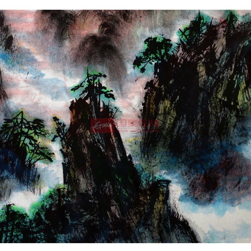 羽毛笔创作鼻祖 张松《红日当头》