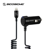 Scosche2.4A苹果MFI认证 iPhone6 USB车载充电器弹簧线苹果6车充