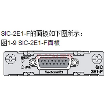 华三(h3c)rt-sic-2e1-f-h3 2口非通道化e1接口sic模块 顺丰包邮