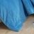 温婉家纺床上用品加厚保暖珊瑚绒纯色素色双拼色四件套床单床笠款适用单人双人床包邮(蓝色 适用1.5米床单款)