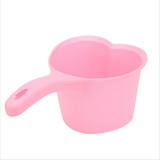 家英 可爱水勺/时尚水舀子洗头杯/水瓢(心形粉色（ED2108）)