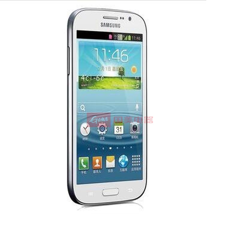 三星samsunggalaxygrandi879电信3g手机双卡双待4g蓝色白色