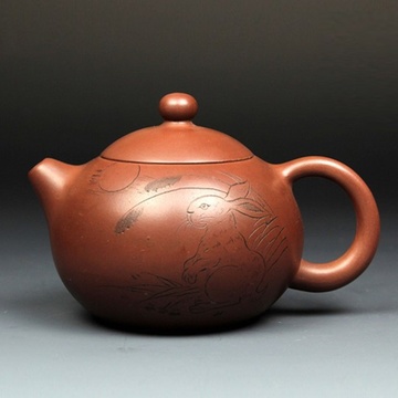 名壶秋月 西施004宜兴 许小亚紫砂壶 手工茶壶 原矿紫泥 正品茶具