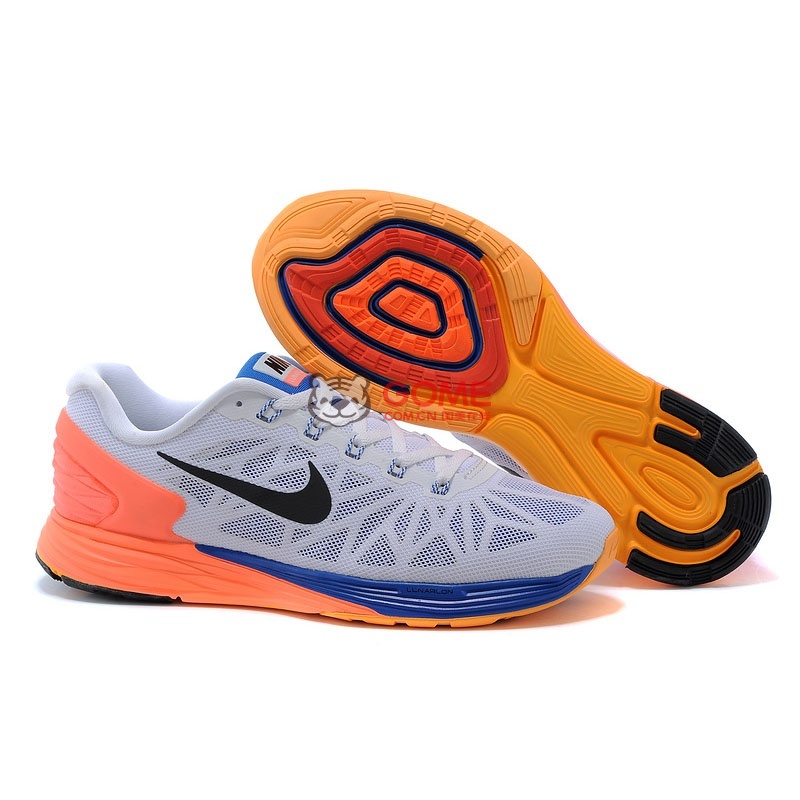 耐克nikelunar6登月6代男女网面透气超轻运动鞋跑鞋跑步鞋男鞋女鞋白