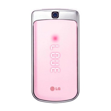 lg gd310 gsm 翻盖 300w像素 女性手机(粉色)