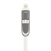 手机通用型usb数据线充电线 适用于苹果iPhone6 5S华为安卓小米(白色)