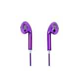 亿和源(YHYON)苹果耳机线I5电镀彩色入耳式3.5MM毫米苹果专用(紫色)