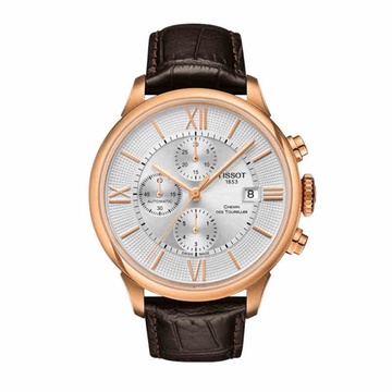 天梭tissot杜鲁尔系列机械男士手表t0994273603800