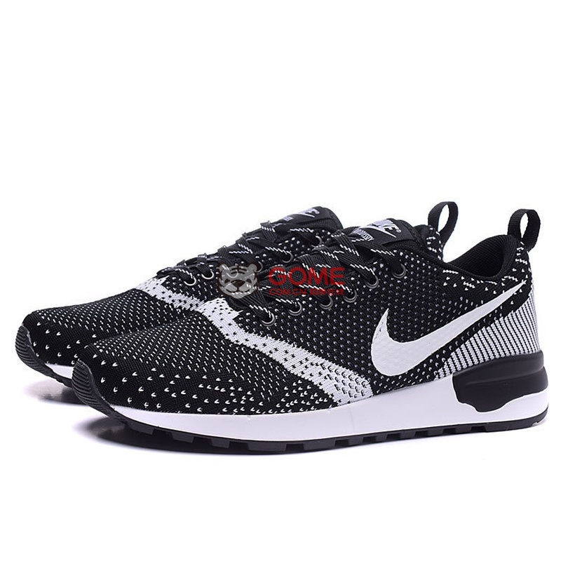 nike 耐克 2016春季87复古针织飞线 运动跑步鞋 061-068(黑白 40)