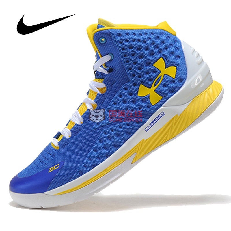 耐克nike curry one 库里一代 精英实战战靴 全明星 气垫高帮篮球鞋