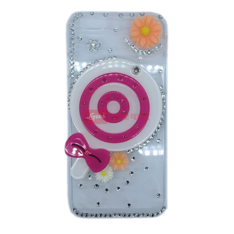 bulbar可爱卡通镜子眼镜兔水晶透明壳手机壳套保护壳适用于华为p6p6s