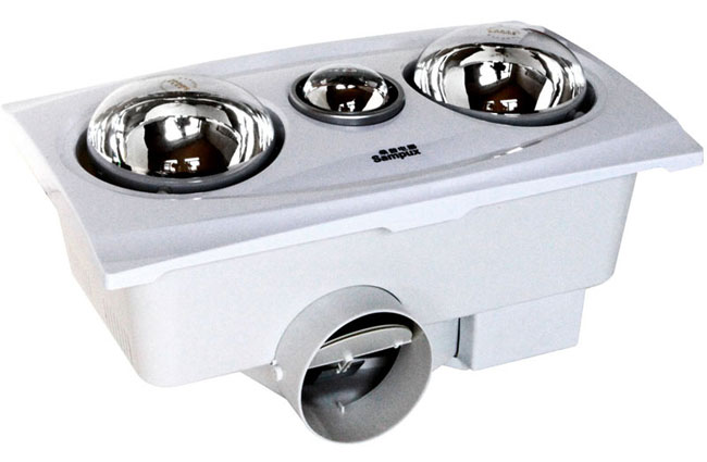 桑普(sampux)yd0601m两灯吸顶式浴霸