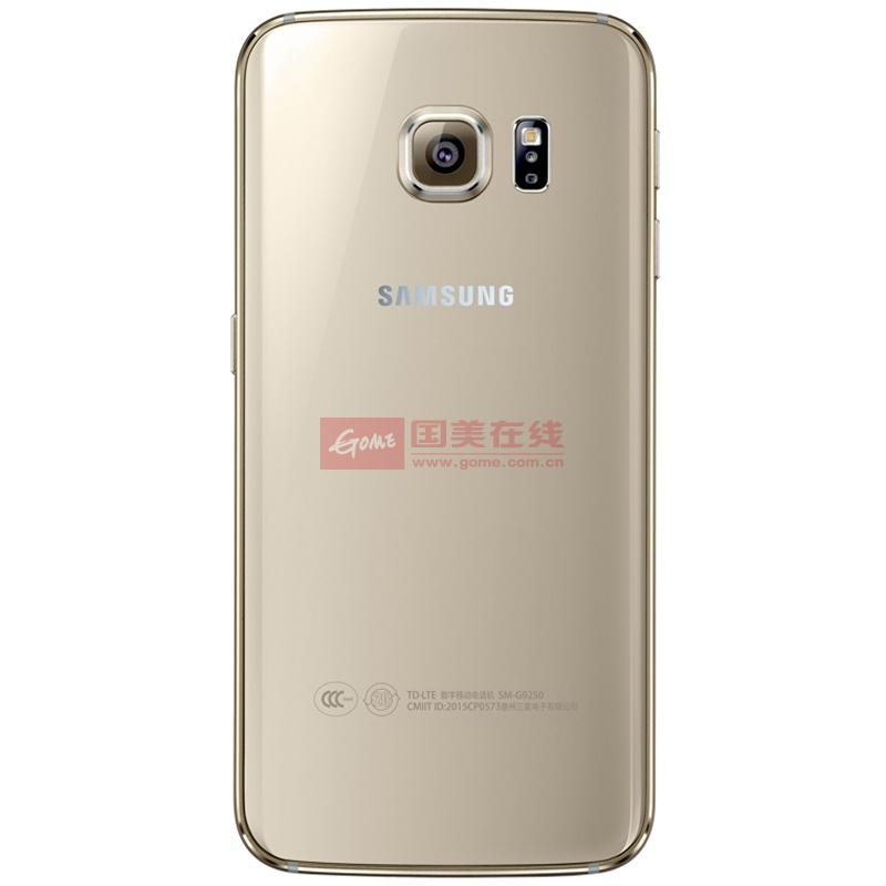 国美自营 三星galaxy s6 edge g9250 4g手机(铂光金)64g版